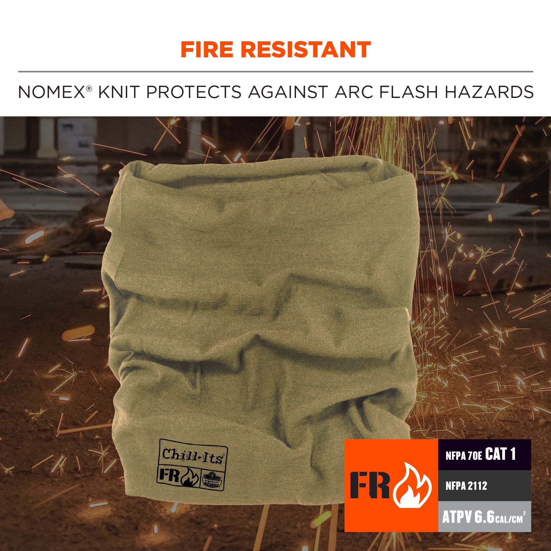 Ergodyne® Chill-Its® 6486 FR Multi-Band - NOT A RESPIRATOR