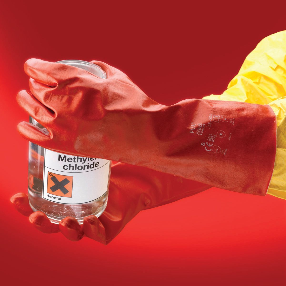 Ansell® PVA™ 15-554/10 Chemical-Resistant Gloves