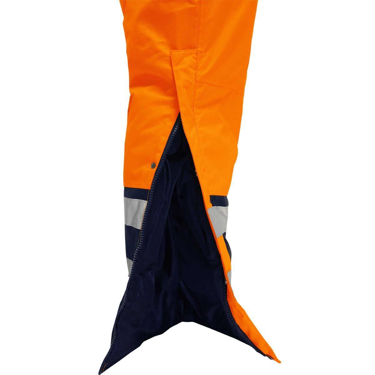 PIP Global Safety Bisley® 344M6453X-ORNV/2XL Hi-Viz Orange ANSI Type R Class 3 Extreme Cold Coverall