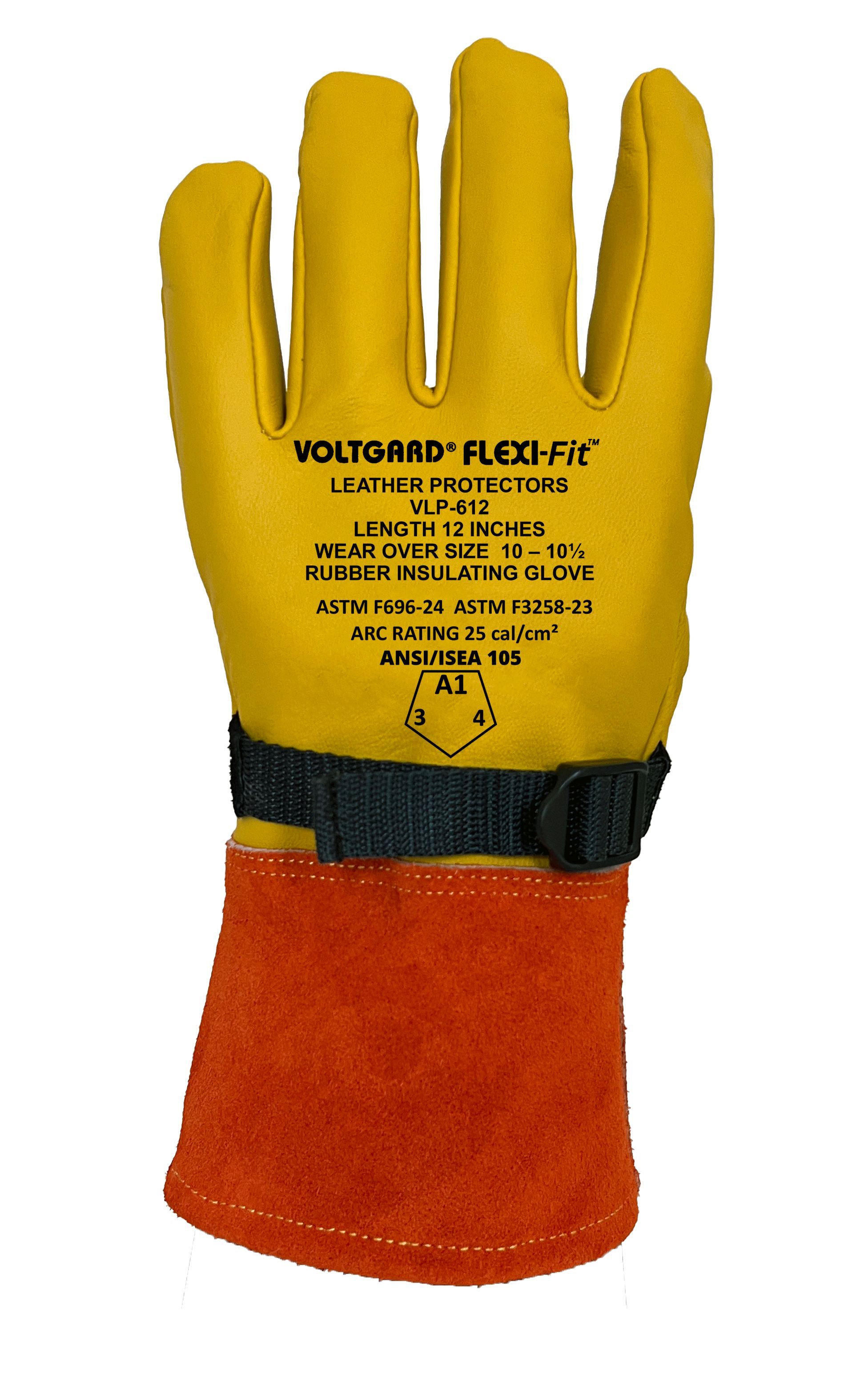 Saf-T-Gard® Voltgard® VLP-612/10 Flexi-Fit™ Leather Protector Gloves