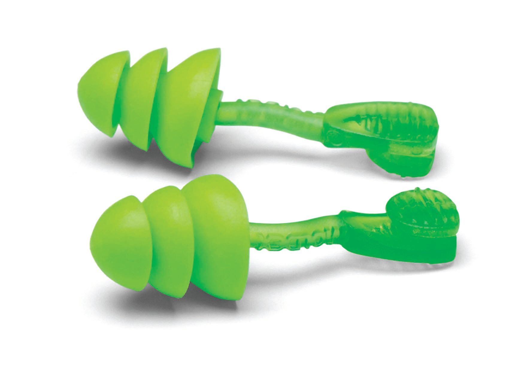 Moldex® Glide® 6445 Trio Triple Flange Earplugs