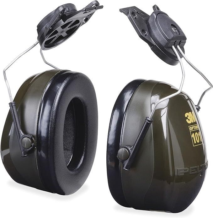 3M™ Peltor™ H-7P3E Optime™ 101 Hard Hat Attached Earmuffs