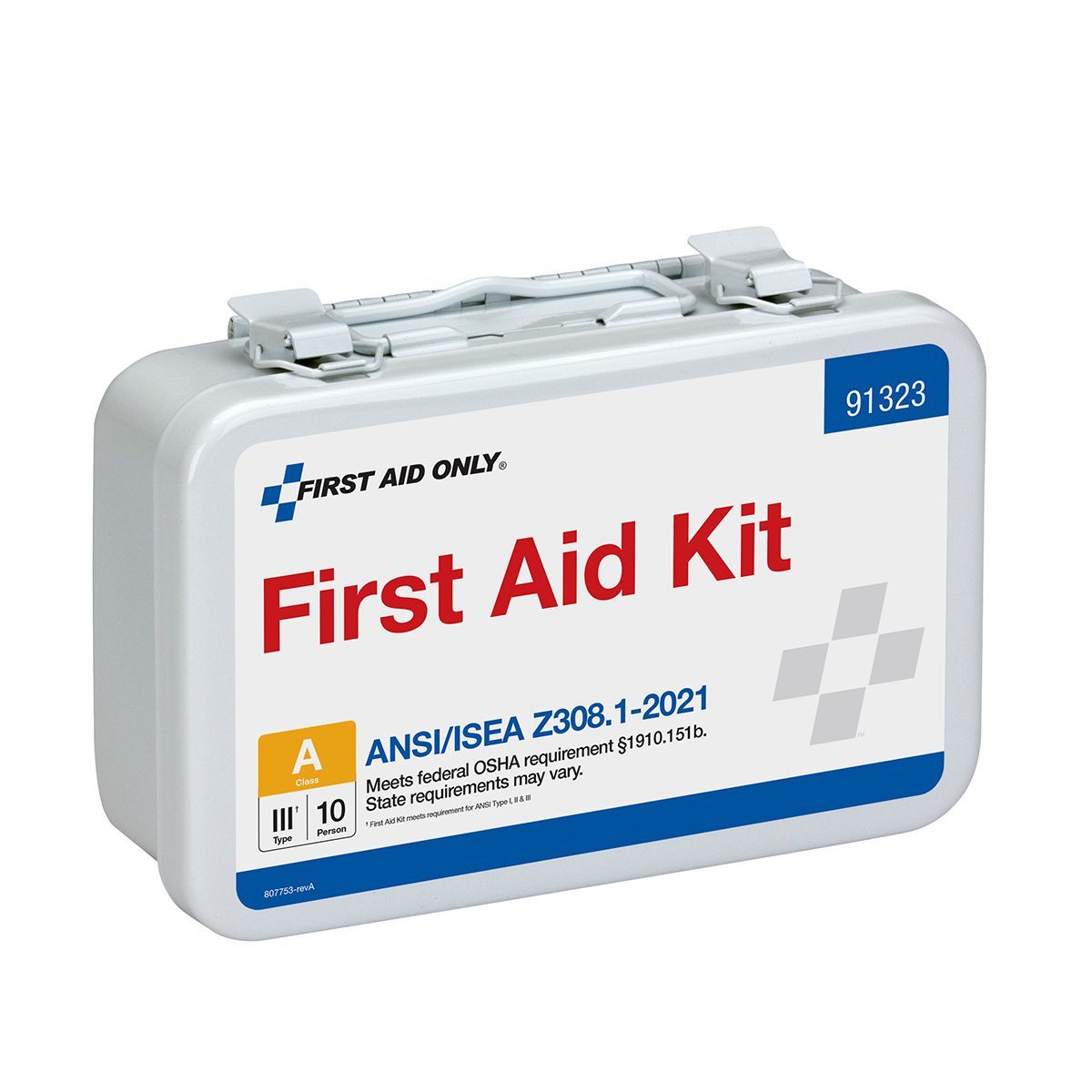 First Aid Only® 91-323 10-Person ANSI A Metal First Aid Kit