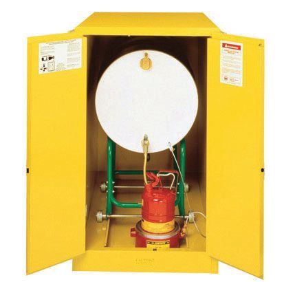 Justrite® Sure-Grip® EX 899300 Horizontal Drum Storage Cabinet