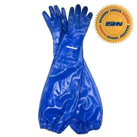 Saf-T-Gard® Solva-Gard® Therma-Gard® SGK-32ASL/2XL Extreme Temperature-Resistant Nitrile-Coated Shoulder Length Gloves