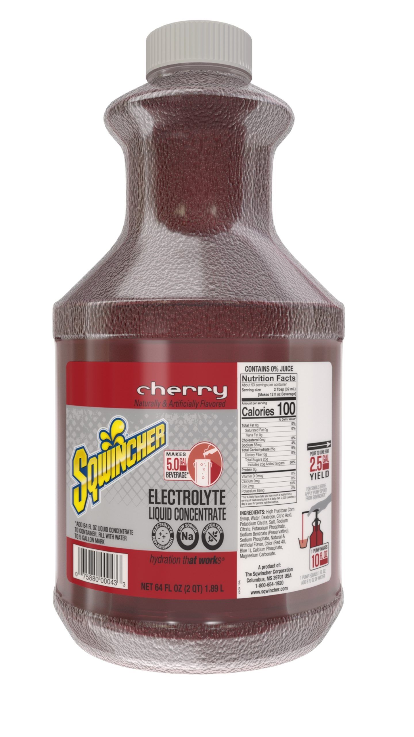 Sqwincher® SC-5/CH Liquid Concentrate Electrolyte Drink
