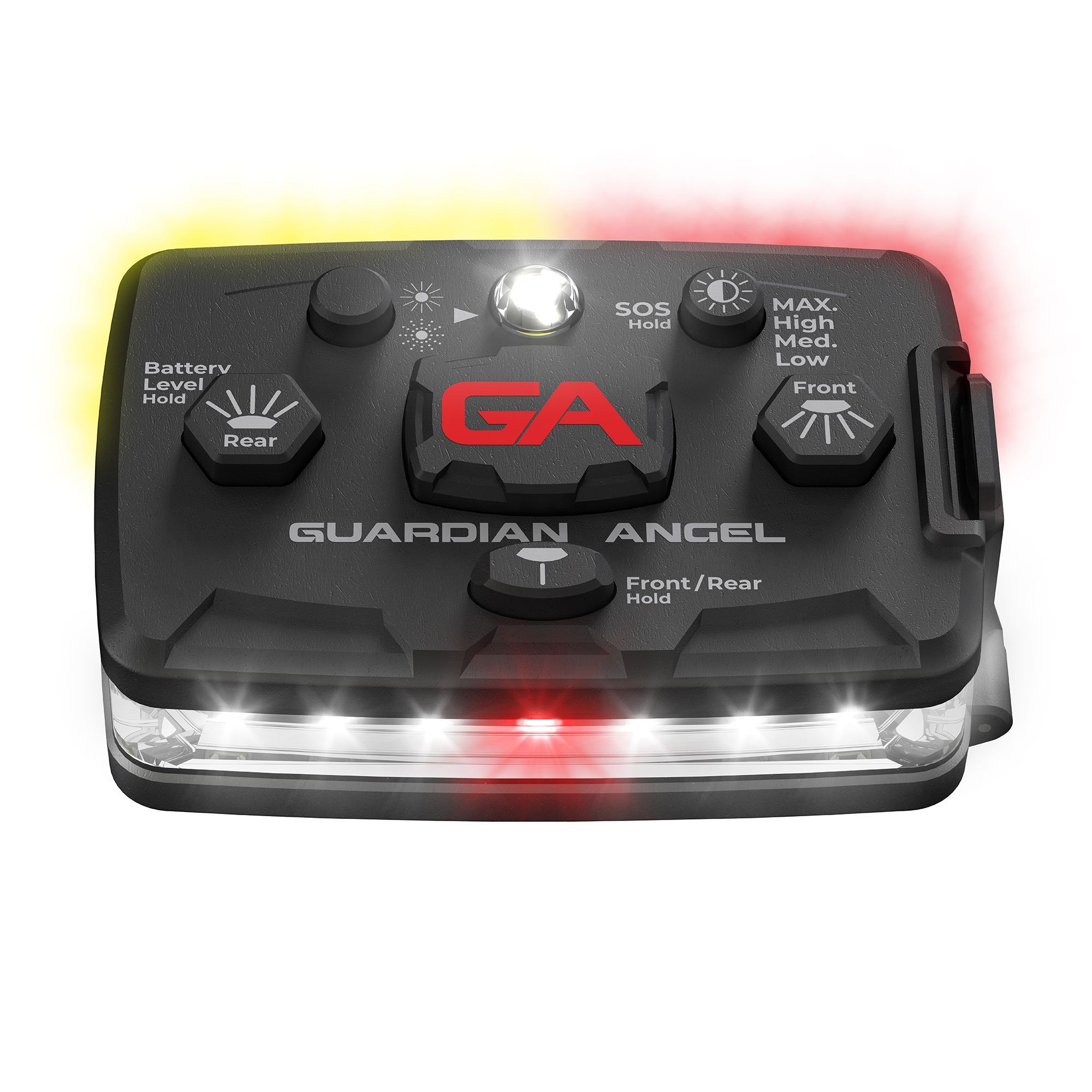 Guardian Angel™ Elite Series™ ELT-W/RY White/Red & Yellow Wearable Safety Light