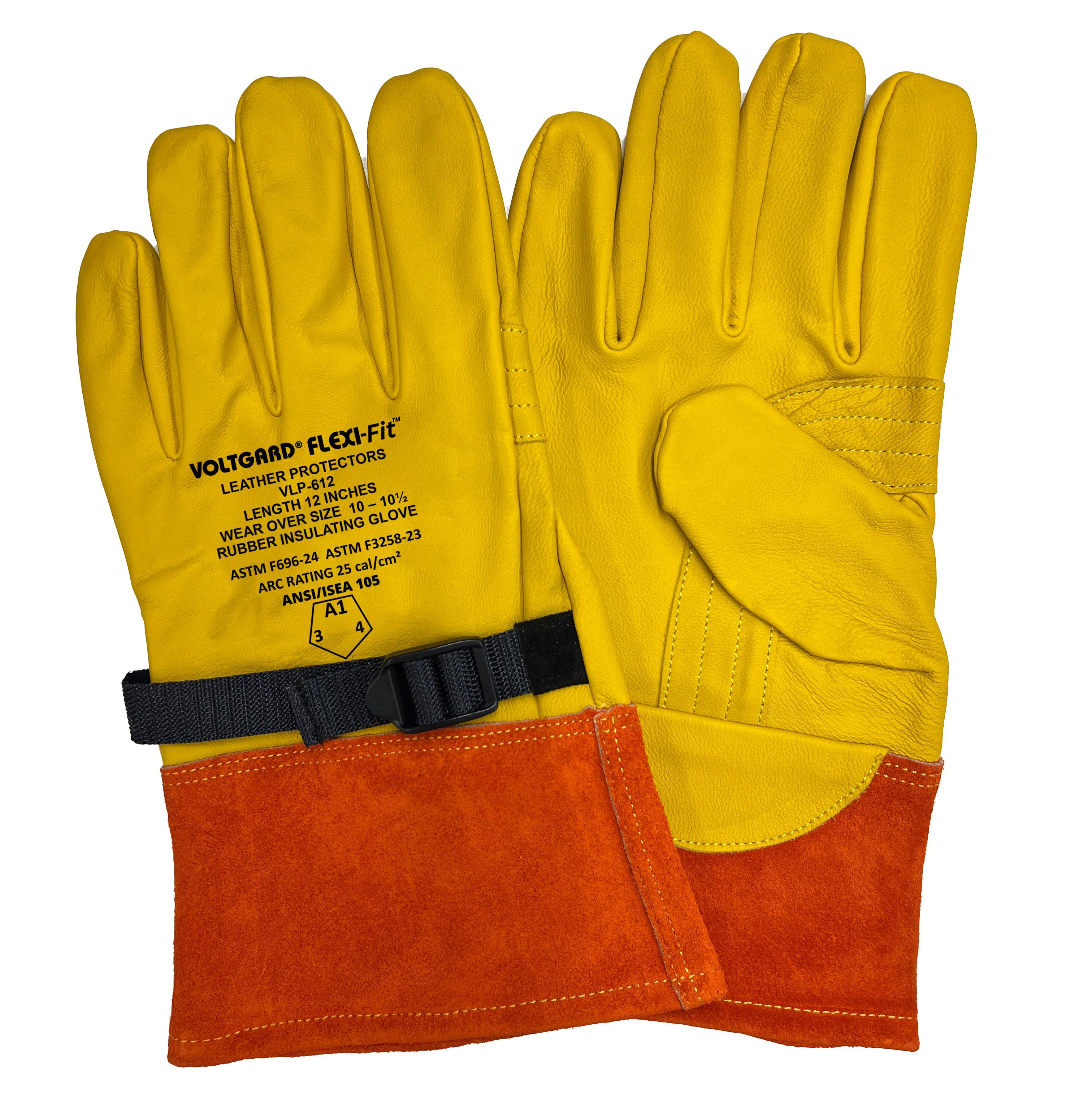 Saf-T-Gard® Voltgard® VLP-612/10 Flexi-Fit™ Leather Protector Gloves