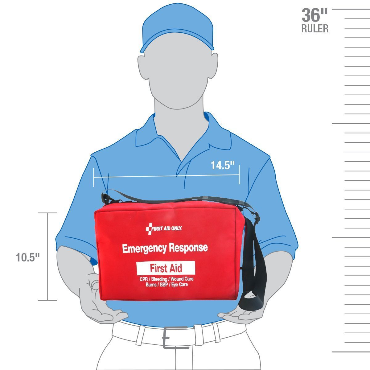 First Aid Only® 91-170 Emergency Response Bag