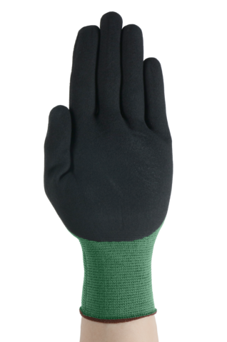 Ansell® HyFlex® 11-842/10 General Purpose Coated Green Gloves