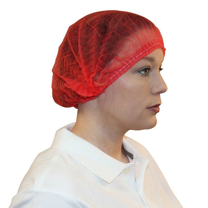 Saf-T-Gard® Enviro-Gard® 21P/R Bouffant Pleated Hairnet