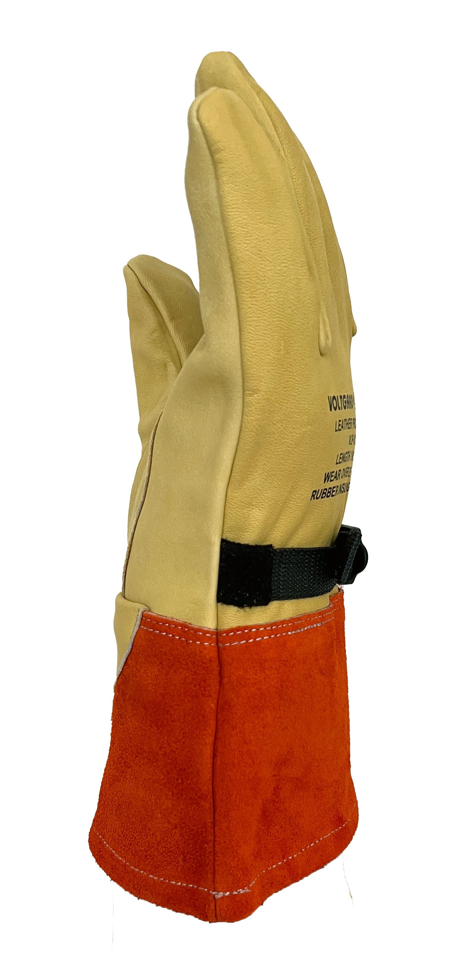 Saf-T-Gard® Voltgard® VLP-512/10 Dura-Fit™ Leather Protector Gloves