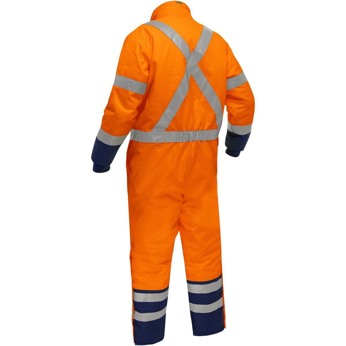 PIP Global Safety Bisley® 344M6453X-ORNV/2XL Hi-Viz Orange ANSI Type R Class 3 Extreme Cold Coverall