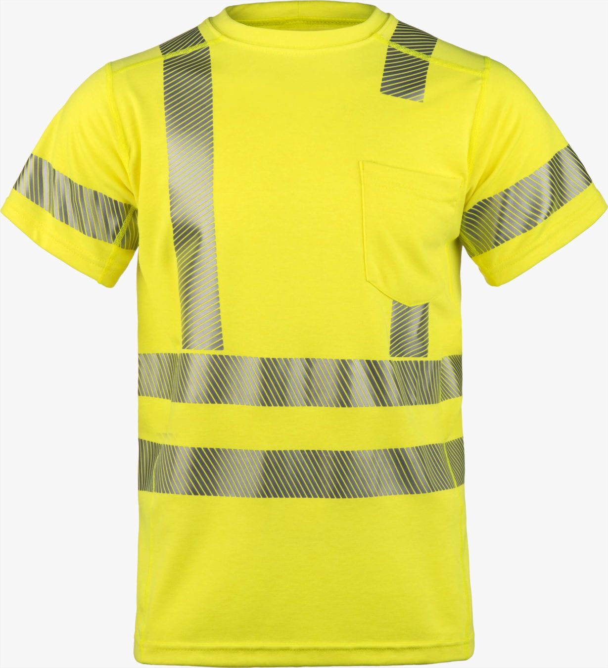Lakeland Fire + Safety SSCAT-29RT/2XL High-Performance FR Class 3 Hi-Viz Men's Short Sleeve Knit Crew