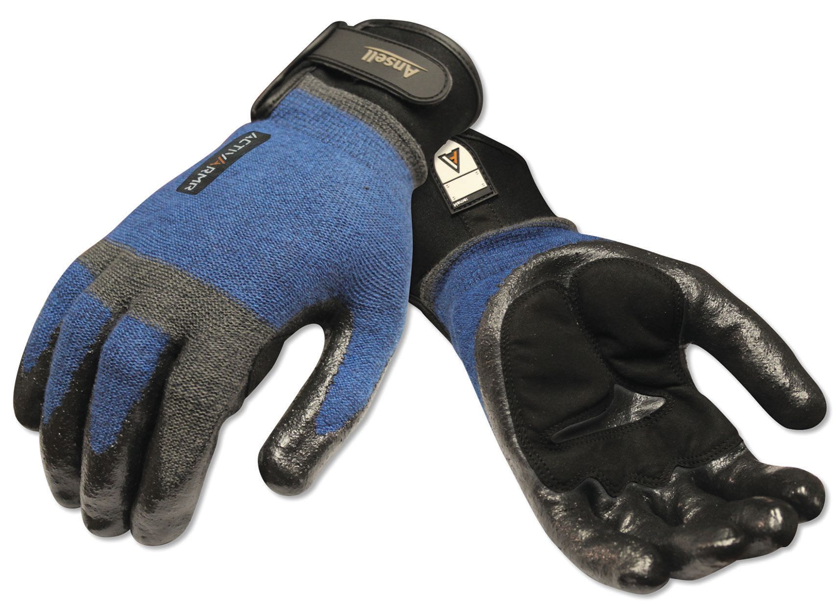 Ansell® ActivArmr® 97-003/10 Heavy Laborer Coated Cut-Resistant Gloves