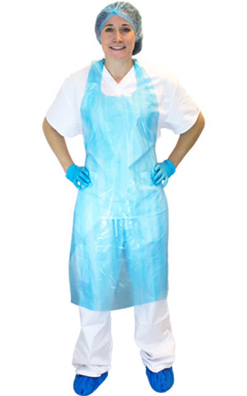 Saf-T-Gard® Enviro-Gard® DB1-2846B Polyethylene Bib Apron