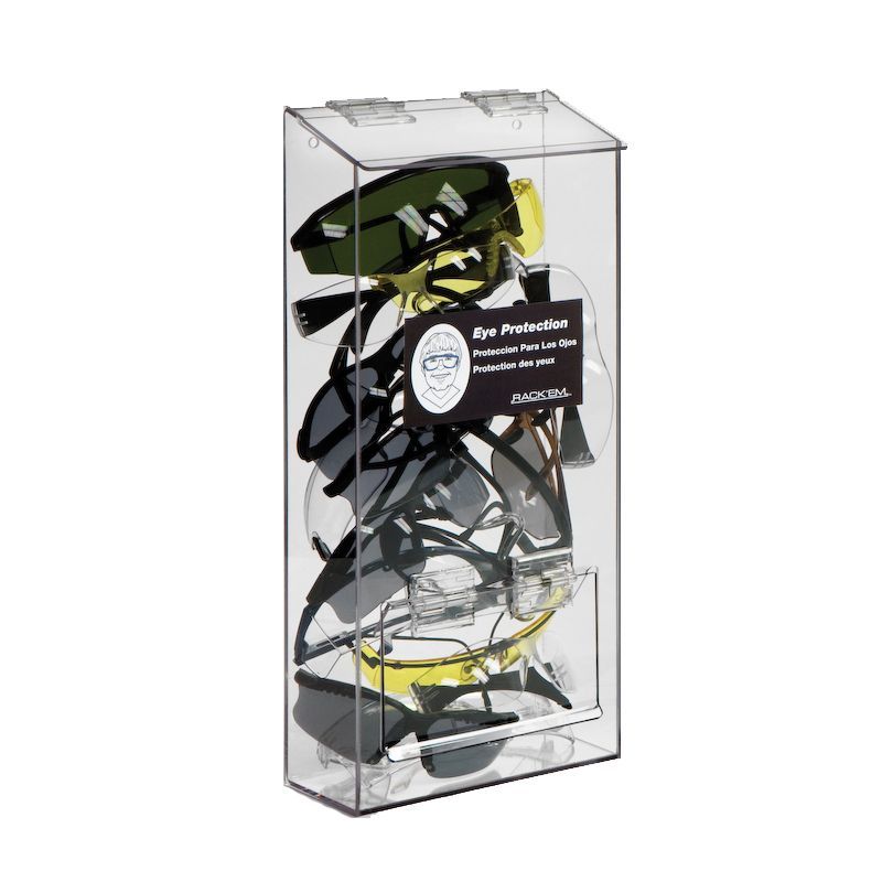 Rack 'Em 5145RE 20 Pair Safety Glasses Dispenser