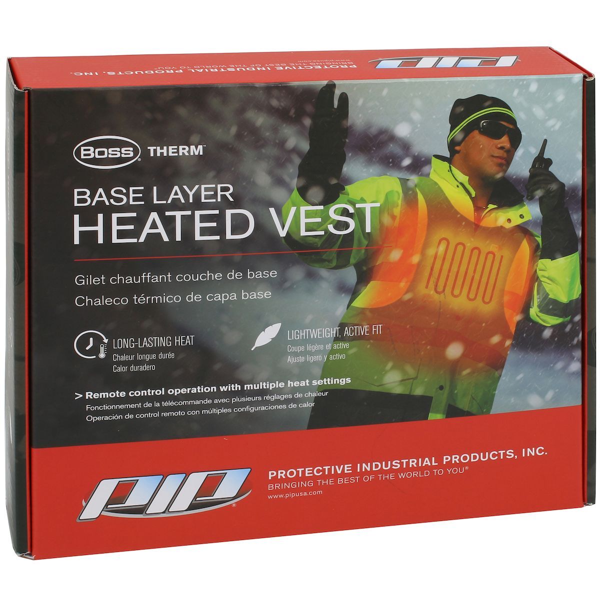 PIP Global Safety Boss® Therm™ 300-HV100 Heated Baselayer Vest