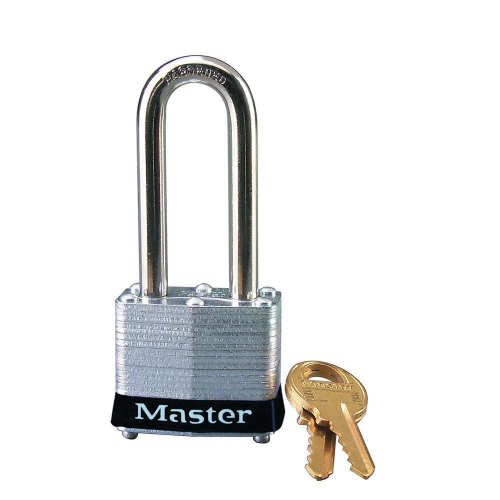 Master Lock® 3KALH-BLK Steel Safety Padlock