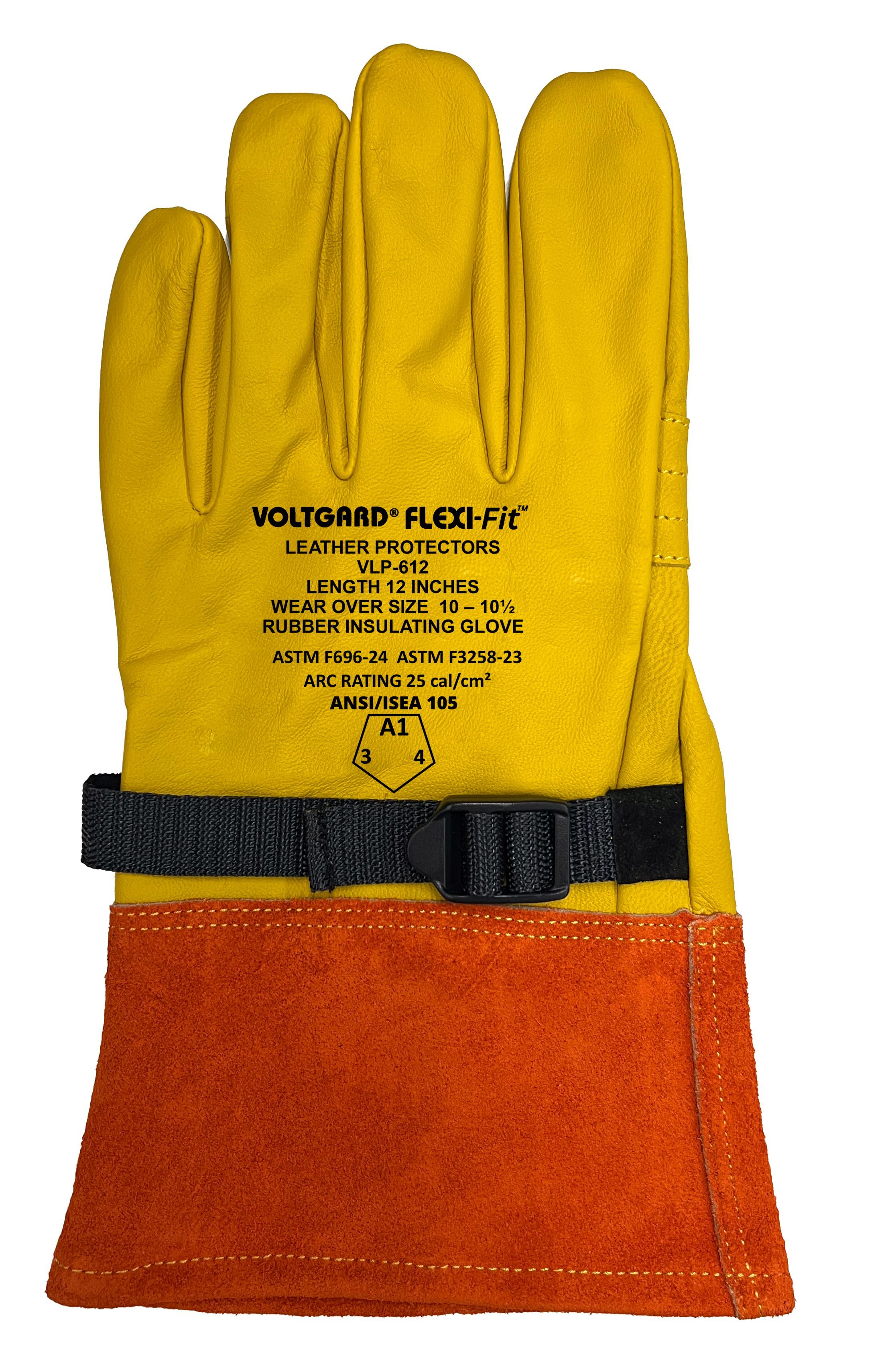 Saf-T-Gard® Voltgard® VLP-612/10 Flexi-Fit™ Leather Protector Gloves