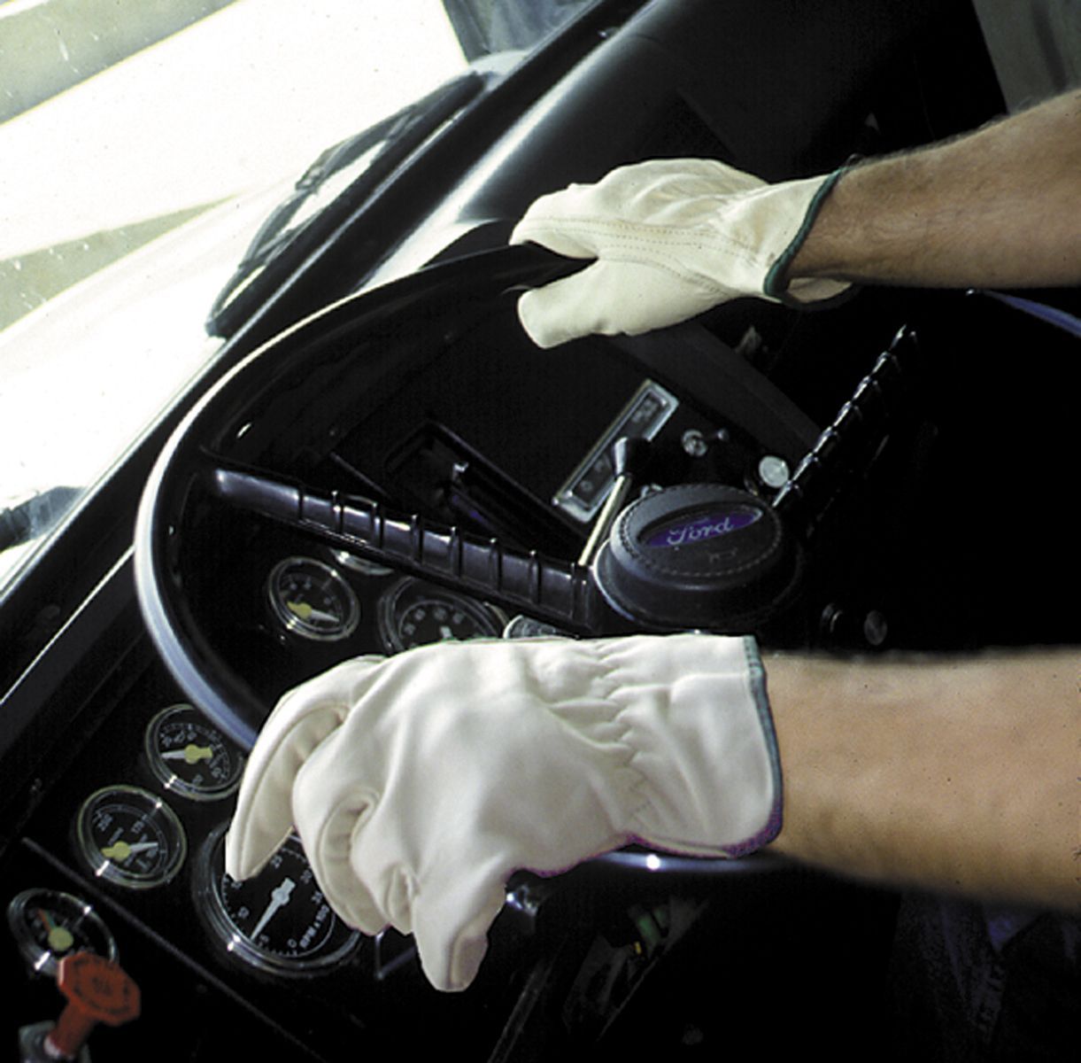 Saf-T-Gard® 4880/2XL Leather Driver's Gloves