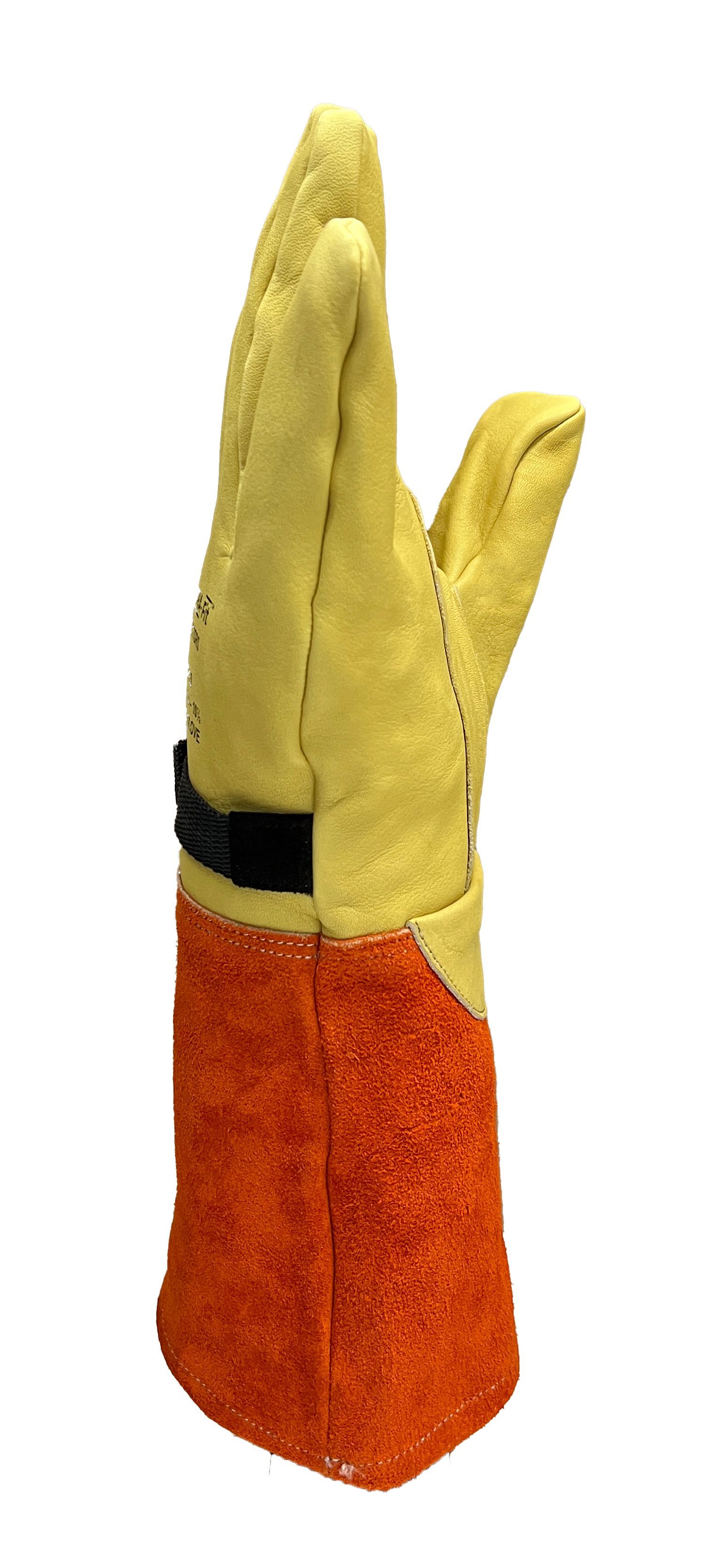 Saf-T-Gard® Voltgard® VLP-514/10 Dura-Fit™ Leather Protector Gloves