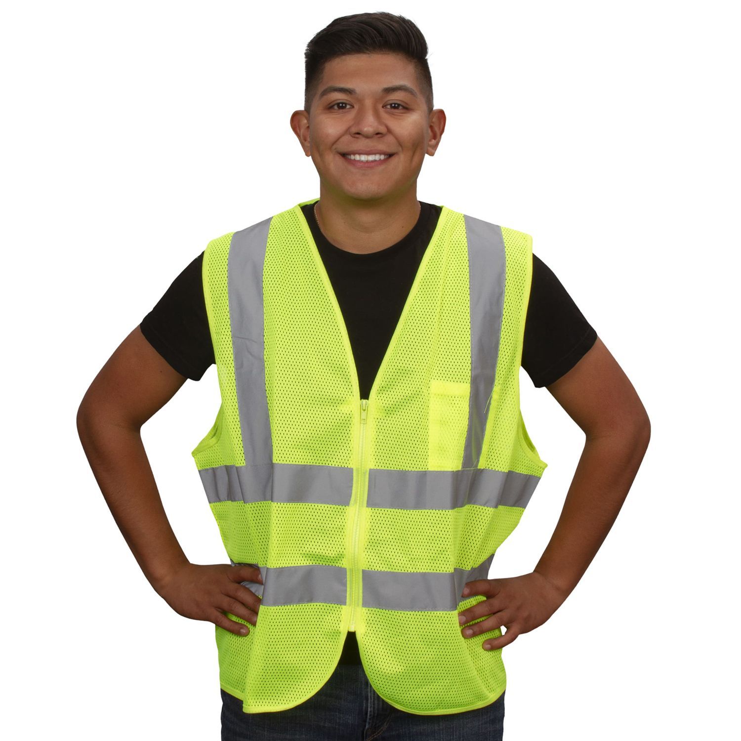 Cordova Cor-Brite® VZ241P/2XL Type R, Class 2 Hi-Viz Vest