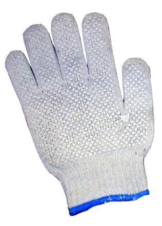 Saf-T-Gard® Comfo-Grip® 791DD PVC Double-Dotted Reversible String Knit Work Gloves, Heavyweight, Ladies' Size