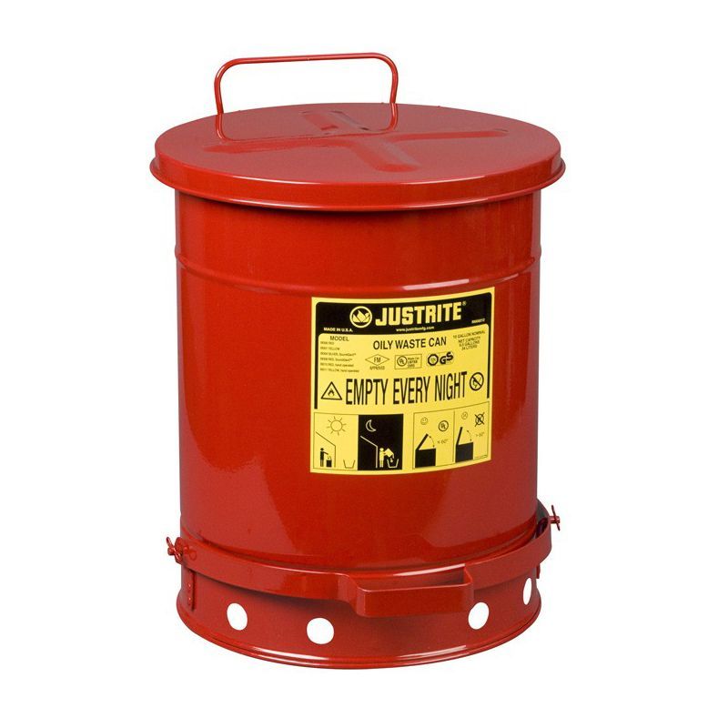 Justrite® 09300 Oily Waste Can