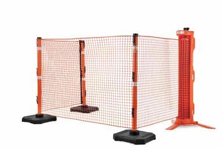 Ideal Warehouse Innovations Inc. RapidRoll™ 70-7000 Outdoor Portable Barrier System