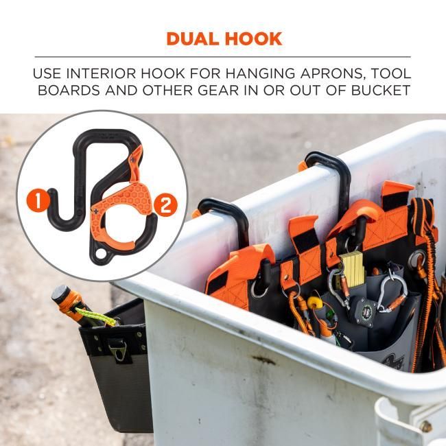 Ergodyne® Squids® 3178 Locking Aerial Bucket Hook