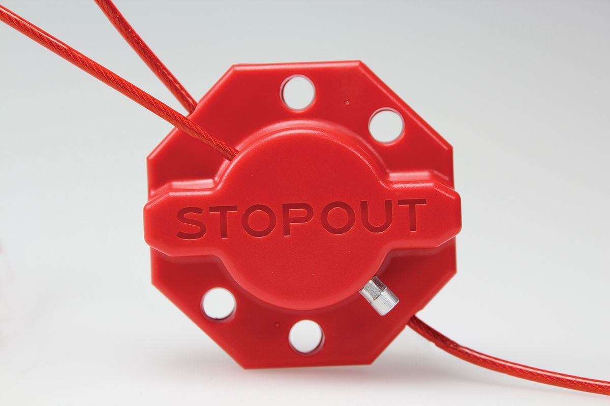 AccuformNMC™ STOPOUT® KDD637 Twist 'n Lock Cinch Lockout Hasp