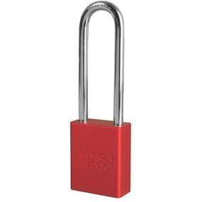 Master Lock® A1107KA-RED Aluminum Safety Padlock