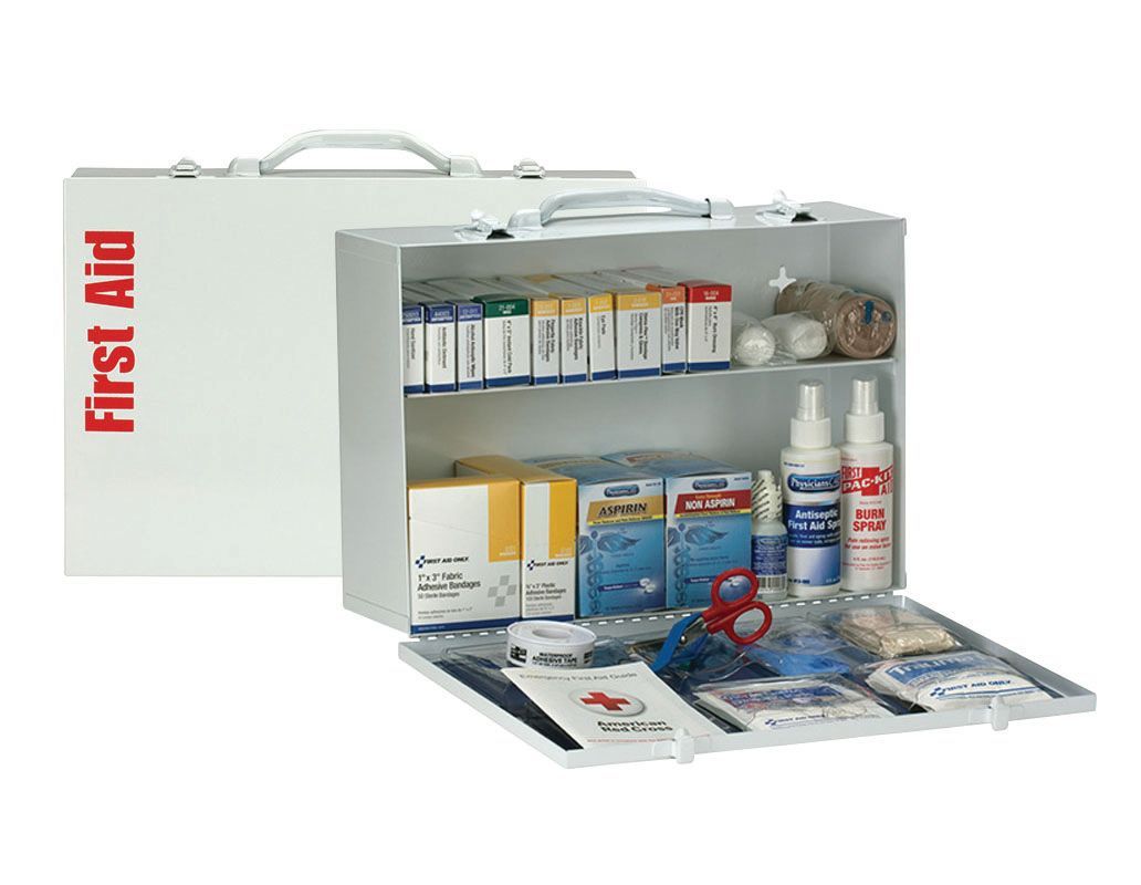 First Aid Only® 90-572 75-Person First Aid Station with Medication