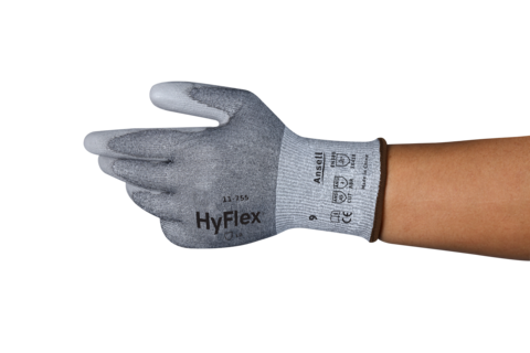 Ansell® HyFlex® 11-755/10 Coated Cut-Resistant Gloves