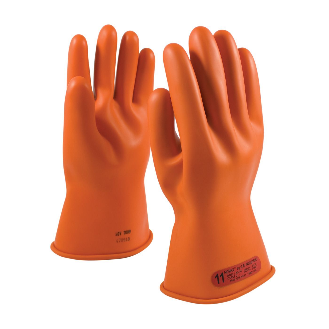 PIP Global Safety NOVAX® 147-0-11/10 Rubber Insulating Gloves
