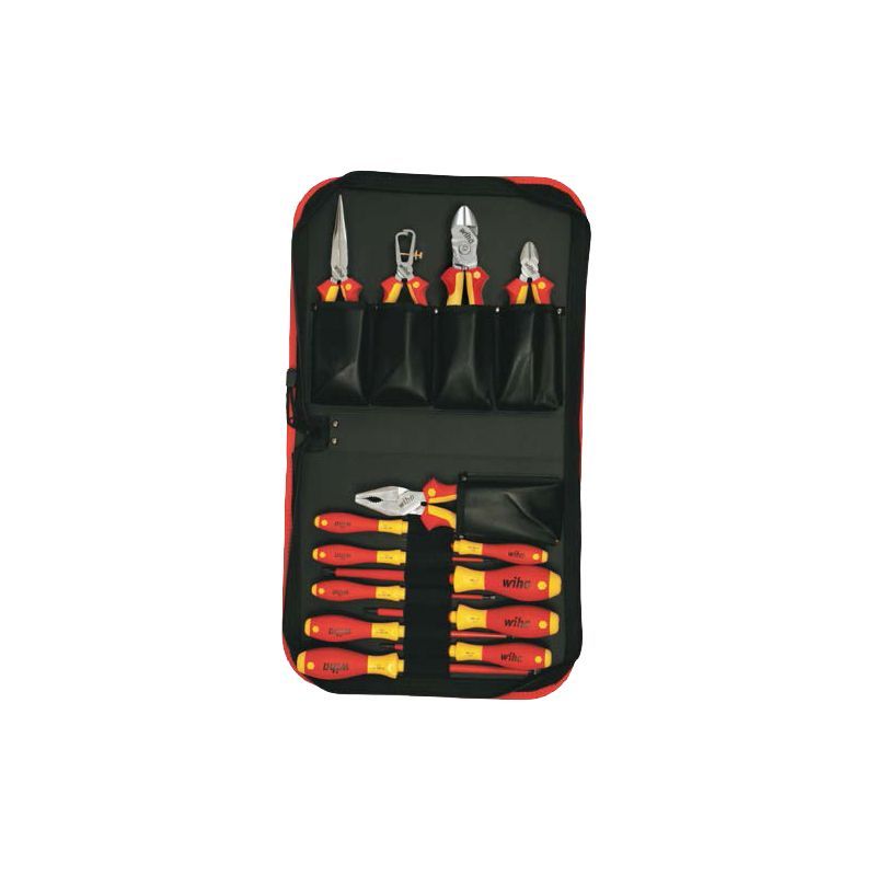 Wiha 32895 Insulated Pliers/Cutters/Screwdrivers 14-Piece Set