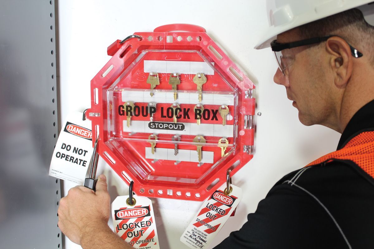 AccuformNMC™ STOPOUT® KCC624 Look 'n Stop Group Lock Box