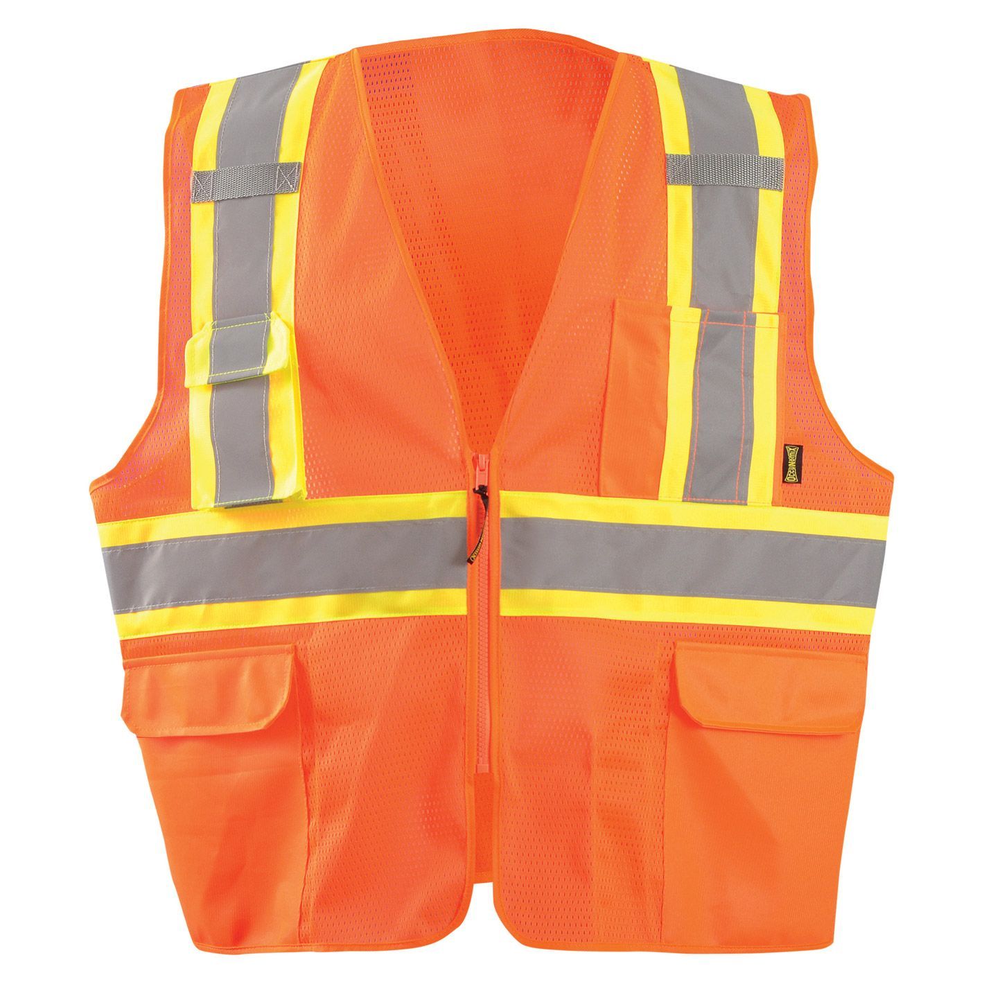 OccuNomix® ECO-ATRNSMXO/2XL Class 2 Two-Tone Surveyor Hi-Viz X-Back Break-Away Vest