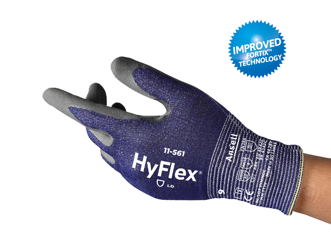 Ansell® HyFlex® 11-561/10 Coated Cut-Resistant Gloves