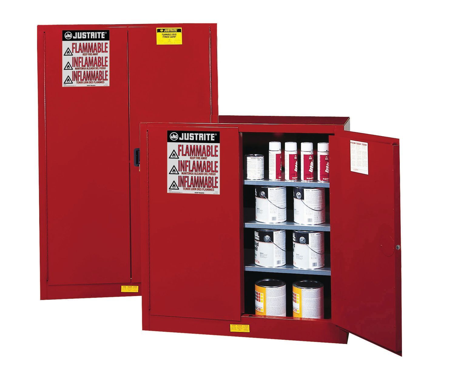 Justrite® Sure-Grip® EX 894511 Safety Cabinet for Combustibles