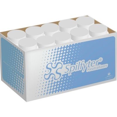 FyterTech Nonwovens™ Spilfyter™ Kolor-Safe® 440001 Acid Neutralizer Shaker Bottle
