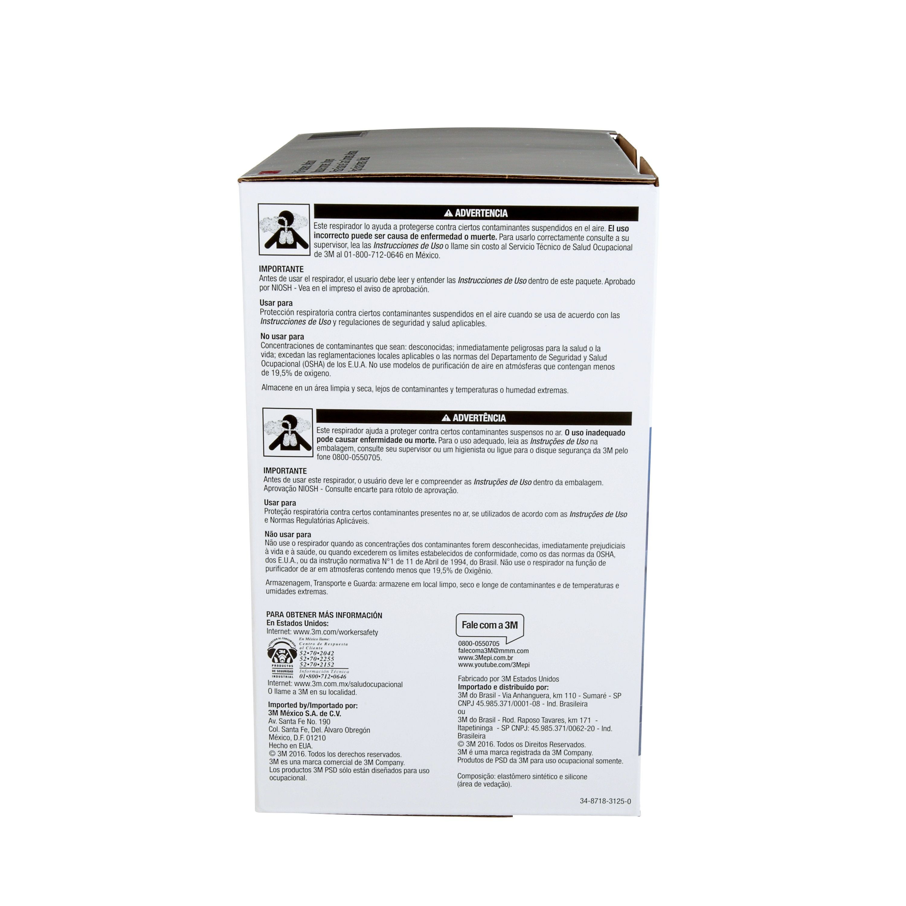 3M™ 6000F/L Full Facepiece Reusable Respirator