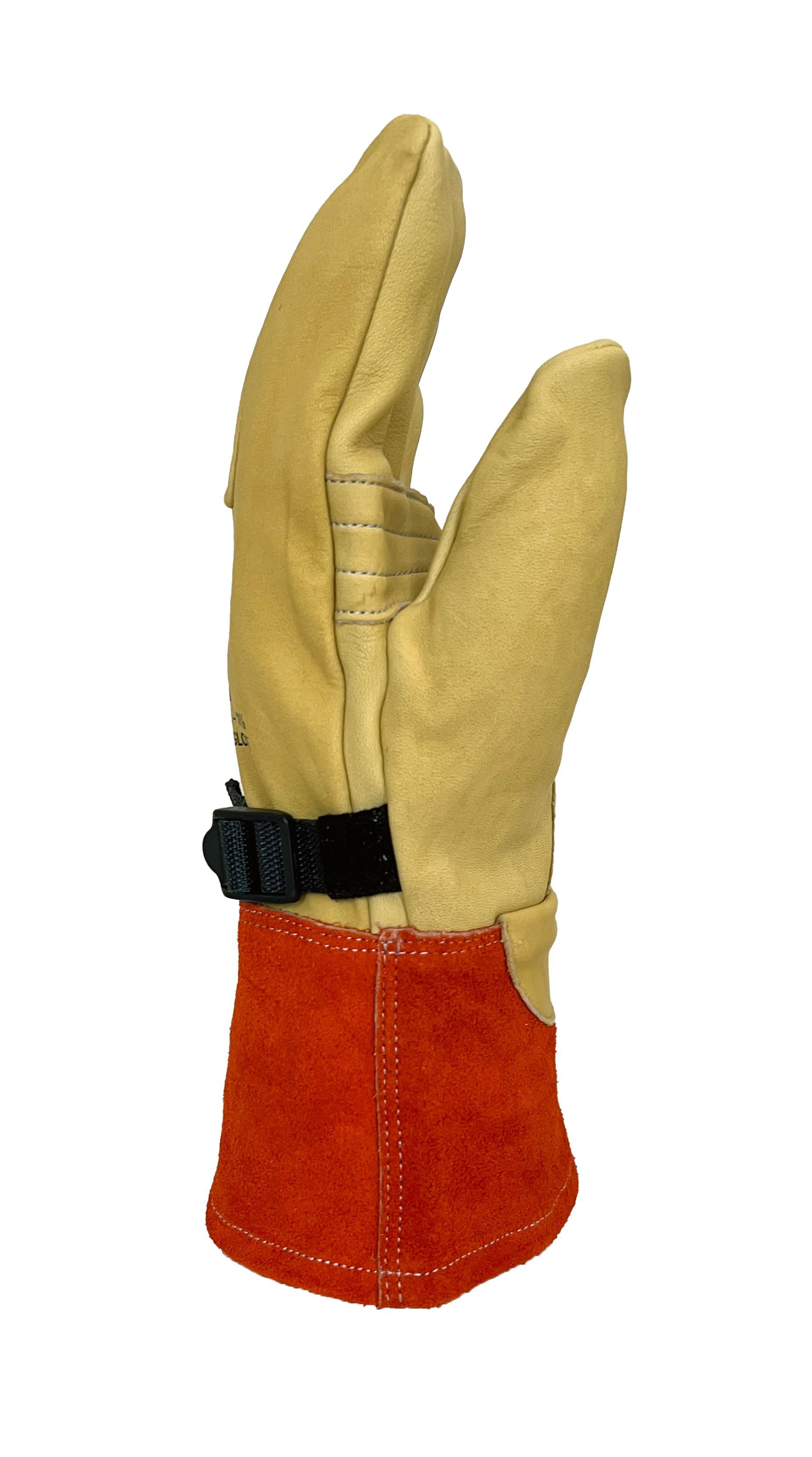 Saf-T-Gard® Voltgard® VLP-512/10 Dura-Fit™ Leather Protector Gloves