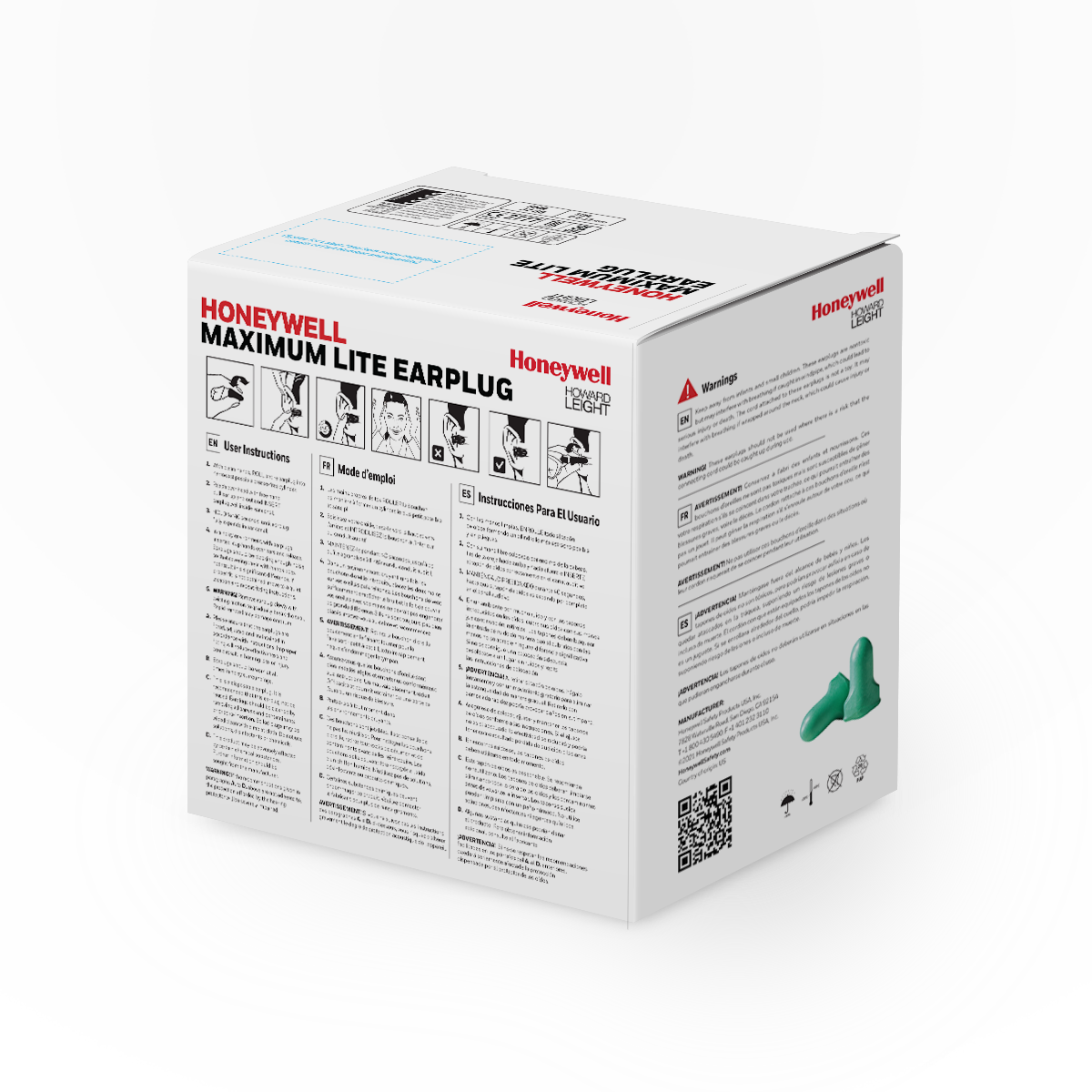 Howard Leight LPF-1 Maximum Lite Earplugs