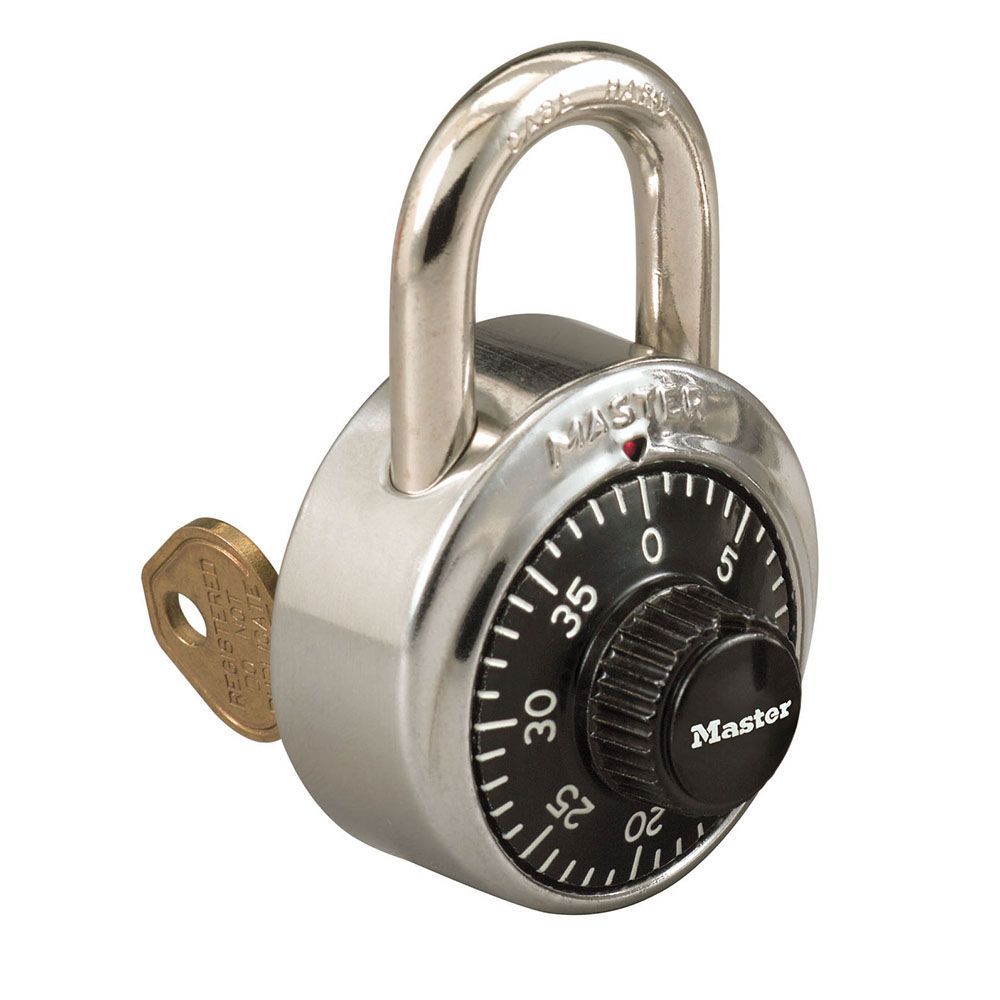 Master Lock® 1525-BLK Combination Lock